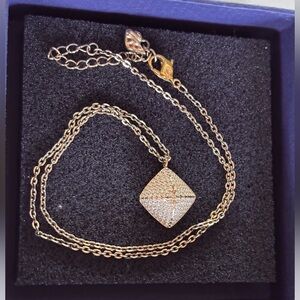 Swarovski Rose Gold Tactic Pendant